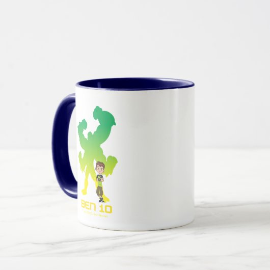Ben 10 & Four Arms Shadow Tasse (Vorderseite Links)