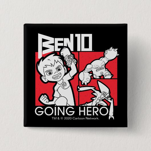 Ben 10 Going Hero Button (Vorderseite)