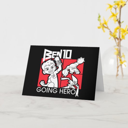 Ben 10 Going Hero Karte (Gelbe Blume)