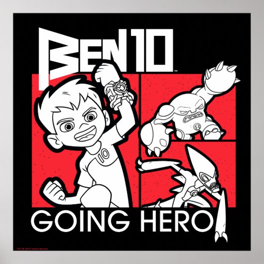 Ben 10 Going Hero Poster (Vorne)