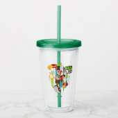 Ben 10 Heatblast DNA Transformation Acryltrinkbecher (Vorderseite)