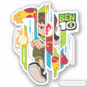 Ben 10 Heatblast DNA Transformation Aufkleber (Vorderseite)