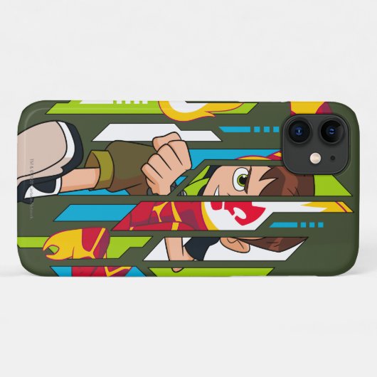 Ben 10 Heatblast DNA Transformation Case-Mate iPhone Hülle (Rückseite (Horizontal))