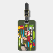 Ben 10 Heatblast DNA Transformation Gepäckanhänger (Vorderseite vertikal)