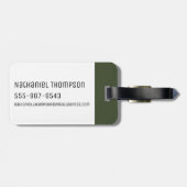 Ben 10 Heatblast DNA Transformation Gepäckanhänger (Rückseite horizontal)