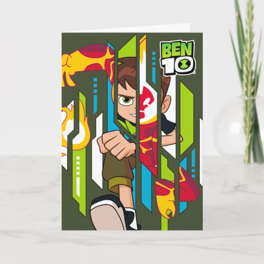 Ben 10 Heatblast DNA Transformation Karte (Vorderseite)