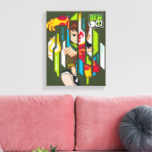 Ben 10 Heatblast DNA Transformation Leinwanddruck (Insitu (Wohnzimmer))