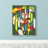 Ben 10 Heatblast DNA Transformation Leinwanddruck (Insitu (Holzboden))