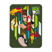 Ben 10 Heatblast DNA Transformation Magnet (Vertikal)