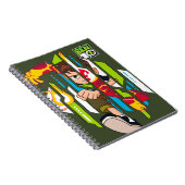Ben 10 Heatblast DNA Transformation Notizblock (Rechte Seite)