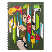 Ben 10 Heatblast DNA Transformation Notizblock (Vorderseite)