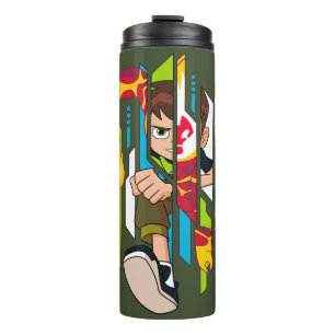 Ben 10 Heatblast DNA Transformation Thermosbecher