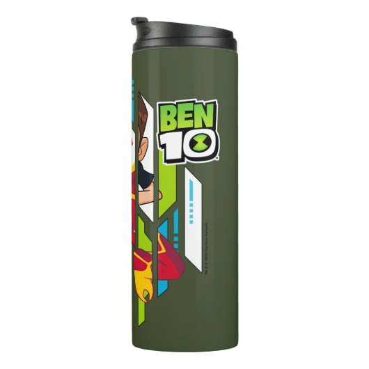 Ben 10 Heatblast DNA Transformation Thermosbecher (Nach rechts gedreht)