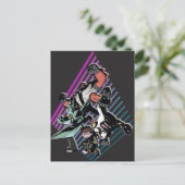 Ben 10 Retro Alien Group Graphic Einladungspostkarte (Stehend Vorderseite)