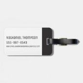 Ben 10 Retro Alien Group Graphic Gepäckanhänger (Rückseite horizontal)