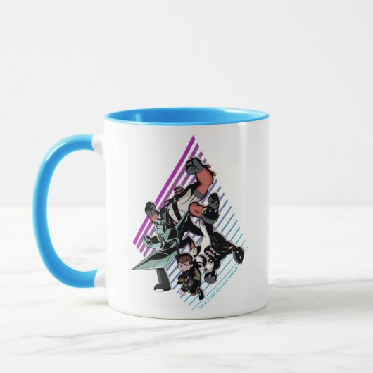 Ben 10 Retro Alien Group Graphic Tasse (Links)