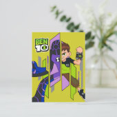 Ben 10 Upgrade-DNA-Transformation Einladungspostkarte (Stehend Vorderseite)