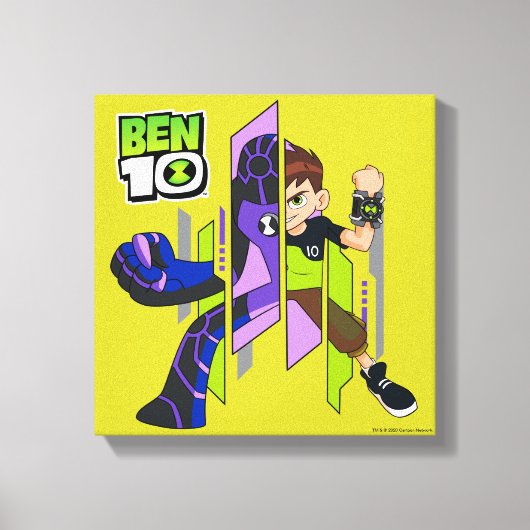 Ben 10 Upgrade-DNA-Transformation Leinwanddruck (Vorderseite)