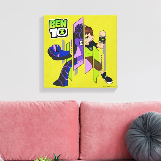 Ben 10 Upgrade-DNA-Transformation Leinwanddruck (Insitu (Wohnzimmer))