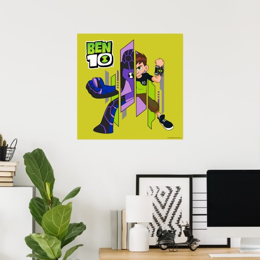 Ben 10 Upgrade-DNA-Transformation Poster (Heimbüro)
