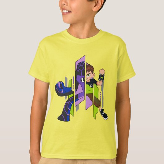 Ben 10 Upgrade-DNA-Transformation T-Shirt (Vorderseite)