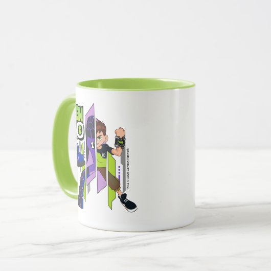 Ben 10 Upgrade-DNA-Transformation Tasse (Vorderseite Links)