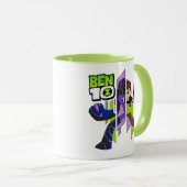 Ben 10 Upgrade-DNA-Transformation Tasse (VorderseiteRechts)