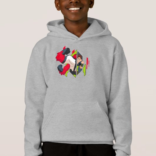 Ben 10 Vier Waffen DNA-Transformation Hoodie (Vorderseite)