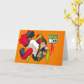 Ben 10 Vier Waffen DNA-Transformation Karte (Gelbe Blume)