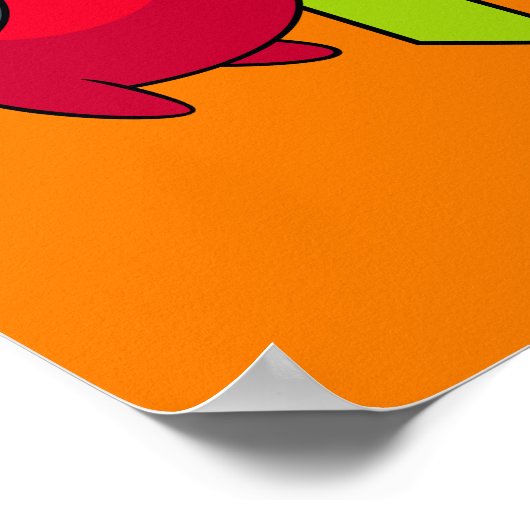 Ben 10 Vier Waffen DNA-Transformation Poster (Ecke)