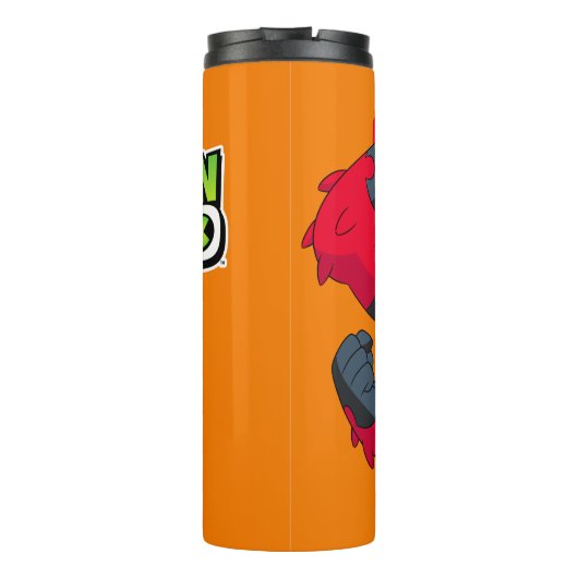 Ben 10 Vier Waffen DNA-Transformation Thermosbecher (Rückseite)