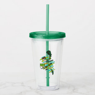 Ben 10 Wildvine DNA Transformation Acryltrinkbecher