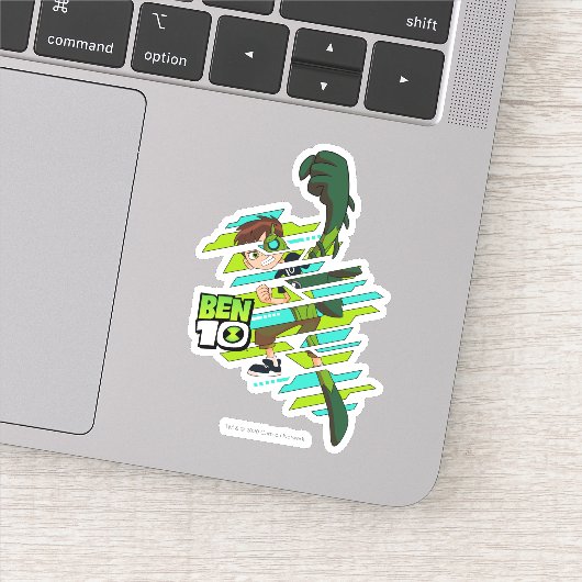Ben 10 Wildvine DNA Transformation Aufkleber (Detail)