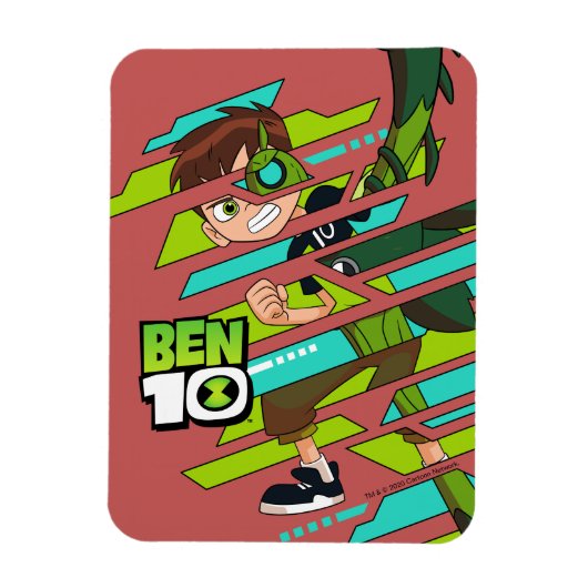 Ben 10 Wildvine DNA Transformation Magnet (Vertikal)