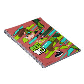 Ben 10 Wildvine DNA Transformation Notizblock (Rechte Seite)
