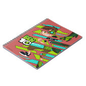 Ben 10 Wildvine DNA Transformation Notizblock (Linke Seite)