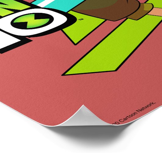 Ben 10 Wildvine DNA Transformation Poster (Ecke)