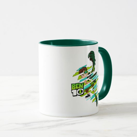 Ben 10 Wildvine DNA Transformation Tasse (VorderseiteRechts)