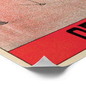 Ben Ali Illusionist Magician Vintag Poster (Ecke)