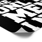 Ben &amp; Jerry Are The Only Men I Need  Poster (Ecke)