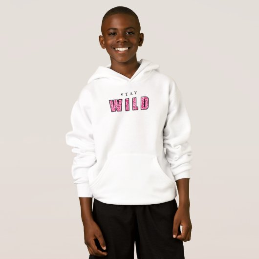 ben azelart stay wild hoodie (Vorne ganz)