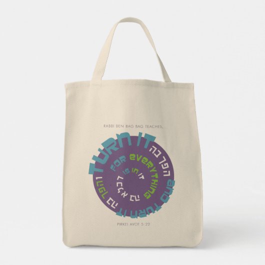 Ben Bag Bag - Drehen Tragetasche (Rückseite)