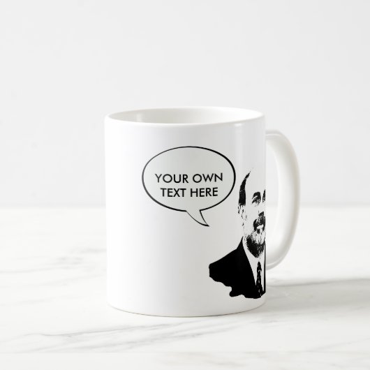 Ben Bernanke Kaffeetasse (VorderseiteRechts)