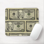 Ben Bernanke Milliarde Dollarschein Mousepad (Mit Mouse)