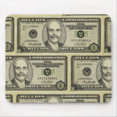 Ben Bernanke Milliarde Dollarschein Mousepad (Vorne)