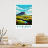 Ben Bulben 1 Poster (Küche)