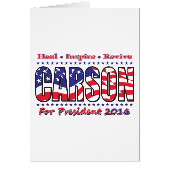 Ben Carson (Vorne)