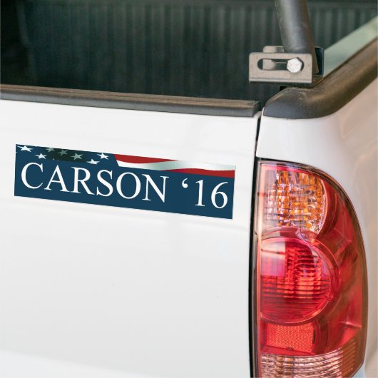 Ben Carson 2016 Autoaufkleber (Auf Lkw)