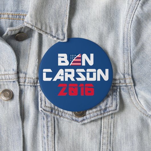 Ben Carson 2016 Button (Beispiel)