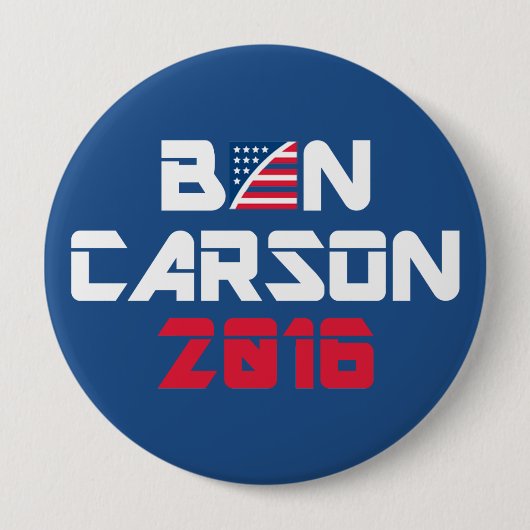Ben Carson 2016 Button (Vorderseite)